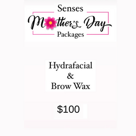 Mother's Day Packages HydraFacial & Brow wax