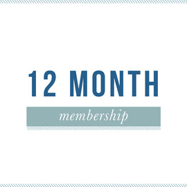 12 Month Membership
